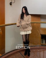 [MADE] Liri pleated mini skirt (with inner pants)