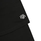 LAYERED STRING SKIRT PANTS [BLACK]