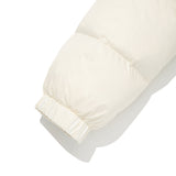ARCH CHERRY FLEECE MIX CROP DOWN JUMPER [IVORY]