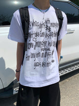 Phase Lettering Short T-Shirt 3C