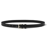 KIRSH PLAIN BELT [BLACK]
