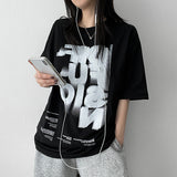 Diffusion oversized-fit short-sleeved T-shirt