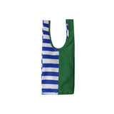 striped flower bag