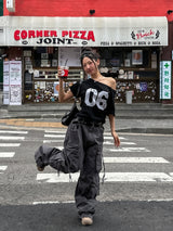 River Multi Volume Strap Cargo Pants