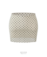 Lolly Dot Sheer Skirt (2color)