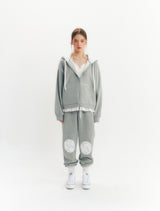 フラッフィージョガーパンツ (Grey)