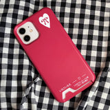 ICHIGOICHIE Card Pocket Case - RED