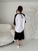  cutting raglan T
