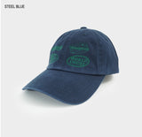 Globe logo ball cap