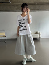 Bruni Eyelet Stud Bermuda Shorts 3color