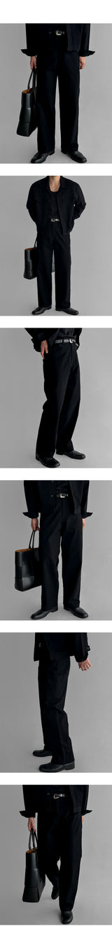 カチオンコットンパンツ [black]