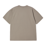 25SS スクエアバスケットボールショートスリーブTシャツ ココア
