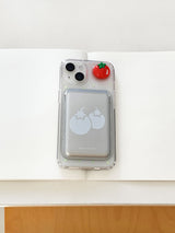 tomato magsafe wallet phone case