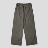 LMN アーバンピンタックハーフバンディングワイドスラックス (3 colors)