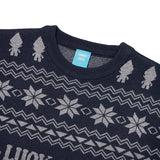 TROLLS JACQUARD KNIT - NAVY