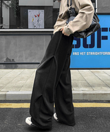 ウォッシュドスウェットワイドトレーニングパンツ