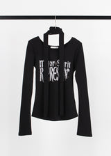 SPRIT SCARF TEE