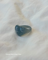 Volume Heart Ring (3 color)