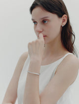 26SS★ [Premium Plating] Essence AB Twist Pave Bangle