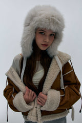ADORABLE HOOD MUSTANG / CAMEL