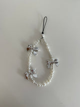 【MADE】Metallic Luster Bow Phone Charm