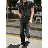 [S/S] Cool ever semi wide denim pants (3color)