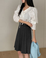 Haret frilled blouse