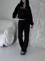 pretty emotion hooded zip-up (2color)