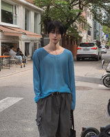 Lea Cut-Off Boat Neck Knit