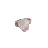 [MADE] Pink Tooth Chain Ring