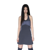 Layered heart halter dress 003