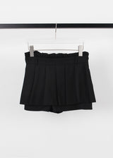 FRILL PLAEATS SKIRT PANTS