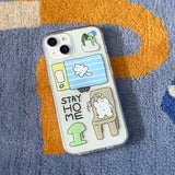 Stay Home Cat Phone Case_jelly