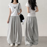 Cool*Air Mesh🧊 Back Patch Wide Banding Sweatpants (4 colors)