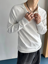 Lau Golji Henley Neck Long Sleeve 3C