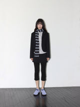 スタッドクロップレギンス (BLACK)