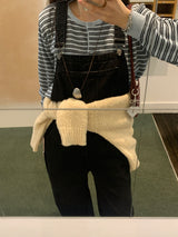 [MADE] [Planning] Slits Stripe Round Cardigan