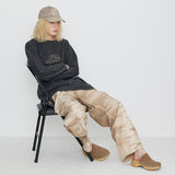 Dyeing Cargo Banding Pants Beige