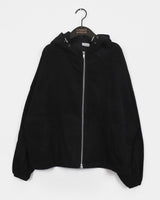 Sithern Corduroy Two-Way Hooded Zip-Up Jacket