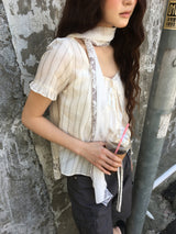 Rotik Bold Sheer Blouse (1color)
