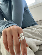 [925silver] Water flat ring
