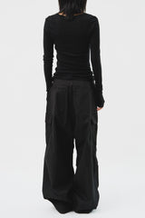 Fair Wide Cargo Pants (2color