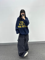 レタリングブラシニット