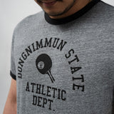 オーセンティックテーブルテニスクラブTシャツ (グレー)