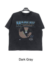 Dusk Eagle Washed Short Sleeve T-shirt