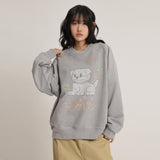 Vintage GOOREUM Drawing Raglan Sweatshirt