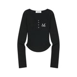 ANIV U-NECK SLIM FIT LONG SLEEVE T (3Color)
