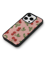 Cherry Blush Epoxy Silver Case