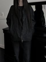 [unisex] バインオイルレザージャケット
