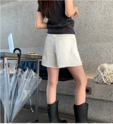 リアヘンリーネックショートスリーブTシャツ / 4カラー